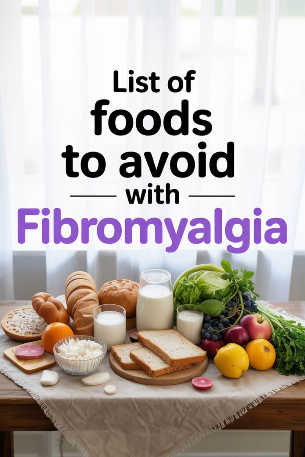 List of Foods to Avoid with Fibromyalgia 2