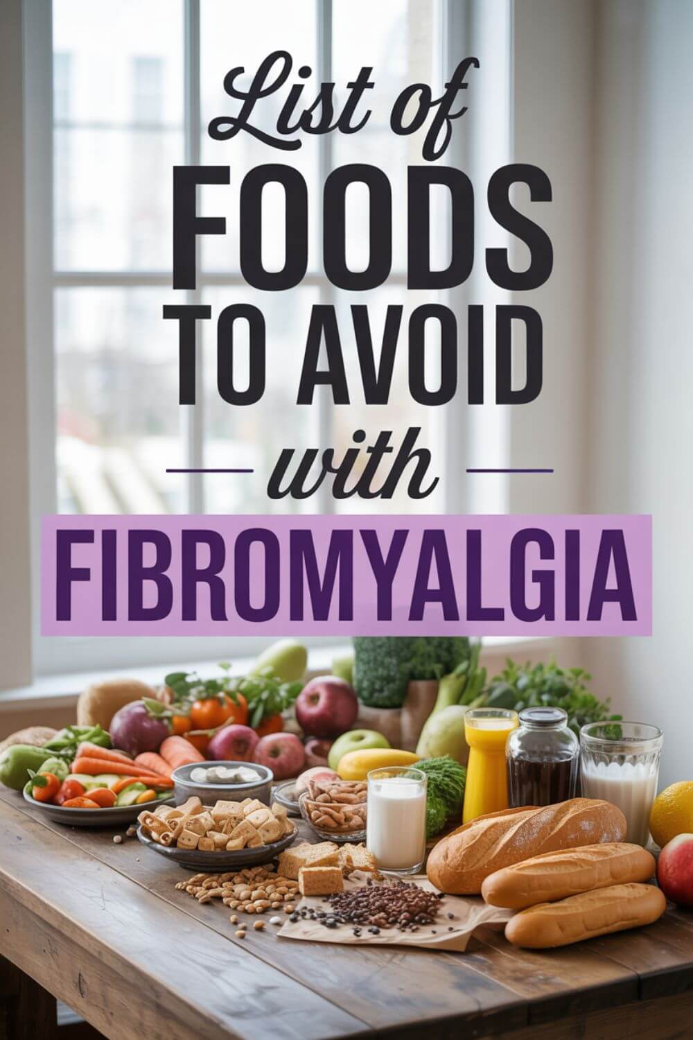 List of Foods to Avoid with Fibromyalgia 8
