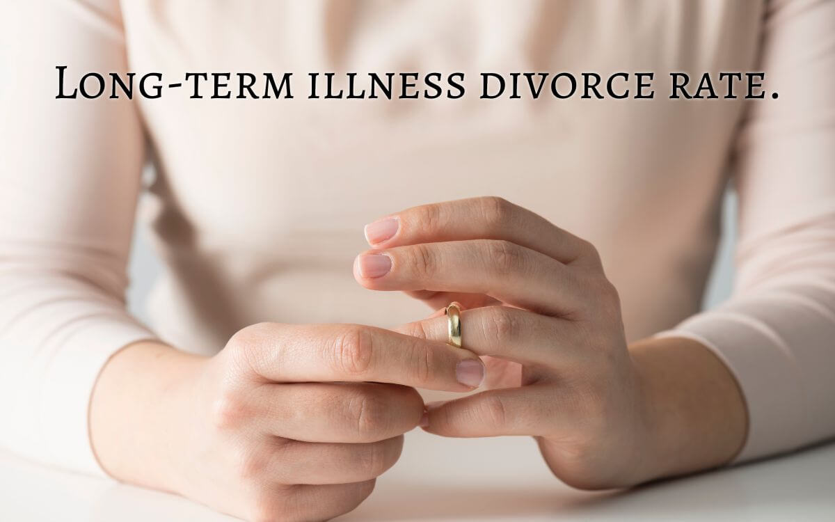 Long-term illness divorce rate