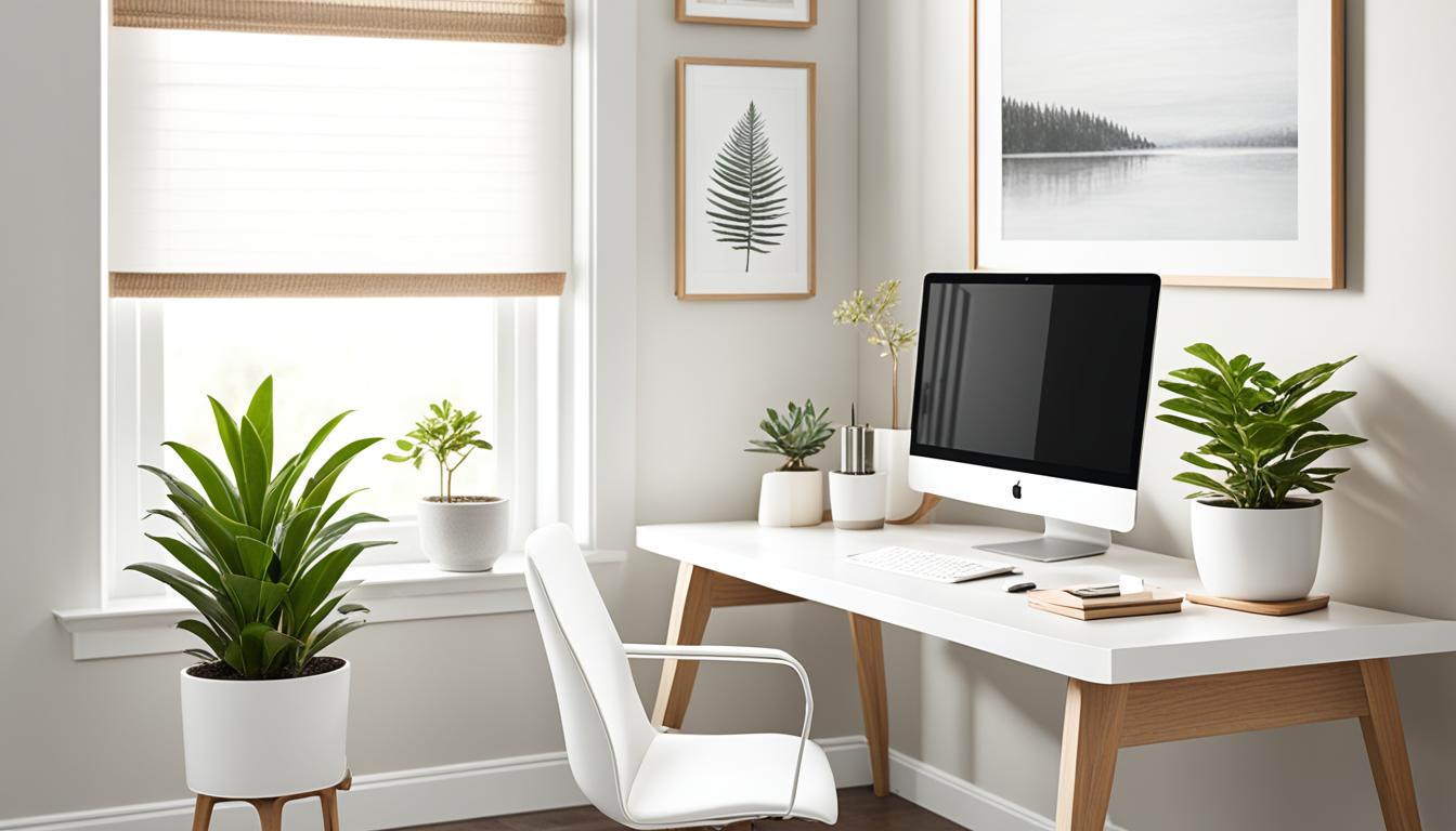 Calm Home Office Environment
