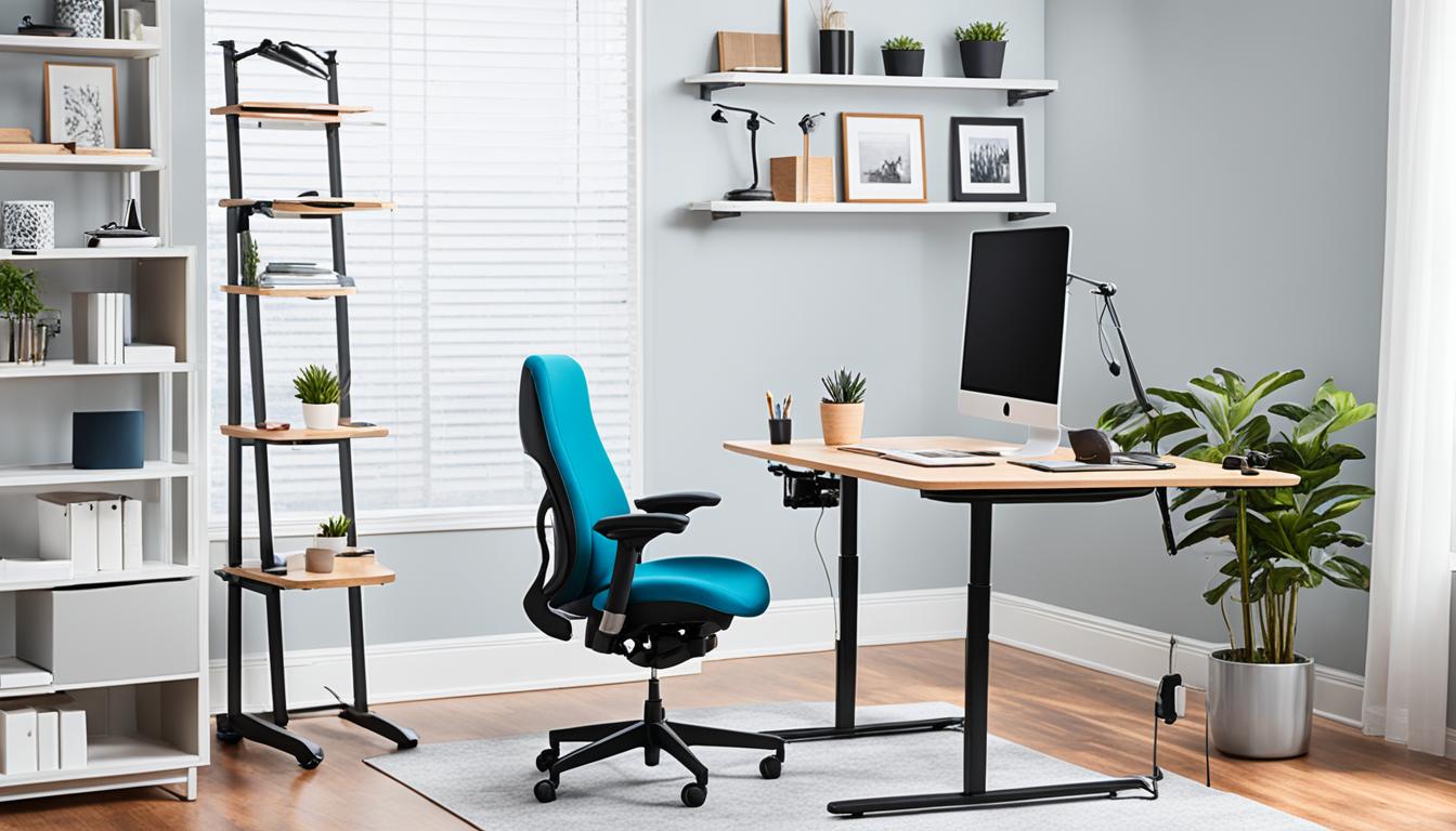 Comfortable Home Office Setup Chronic Illness