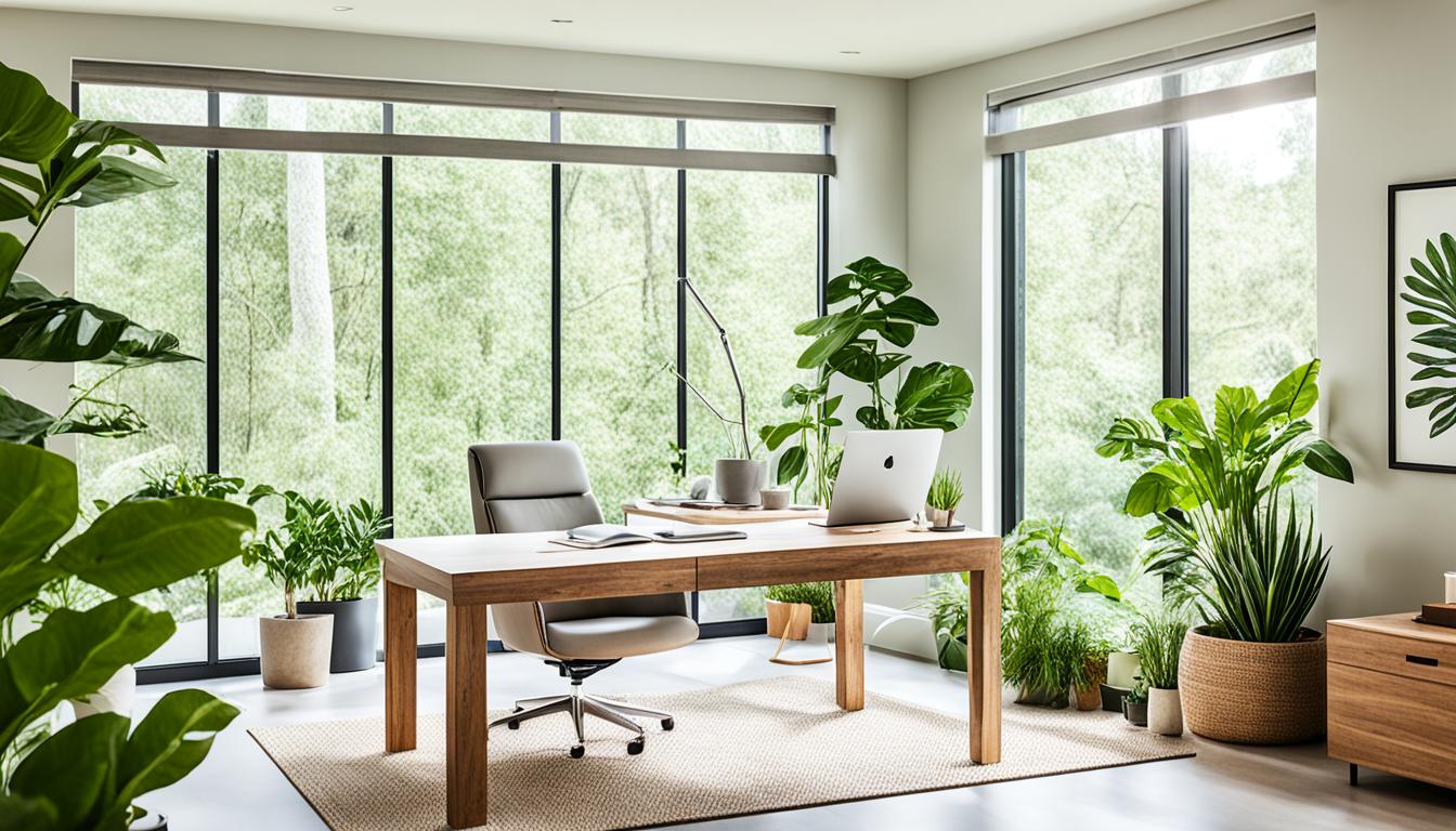 Healing Home Office Environment