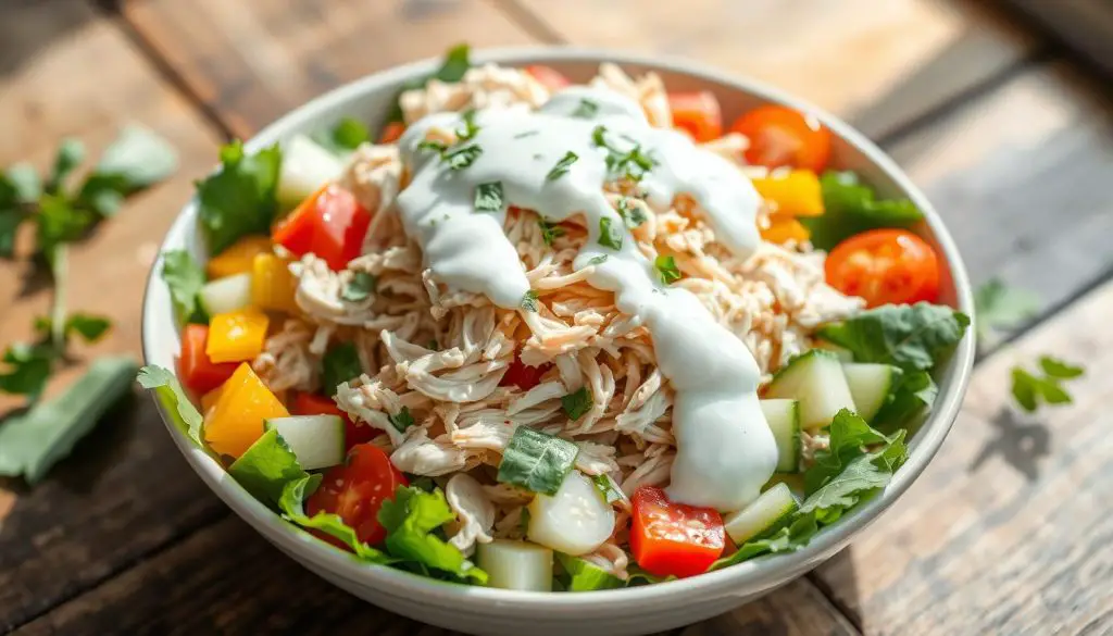 Chicken Salad with Lactose-Free Yogurt