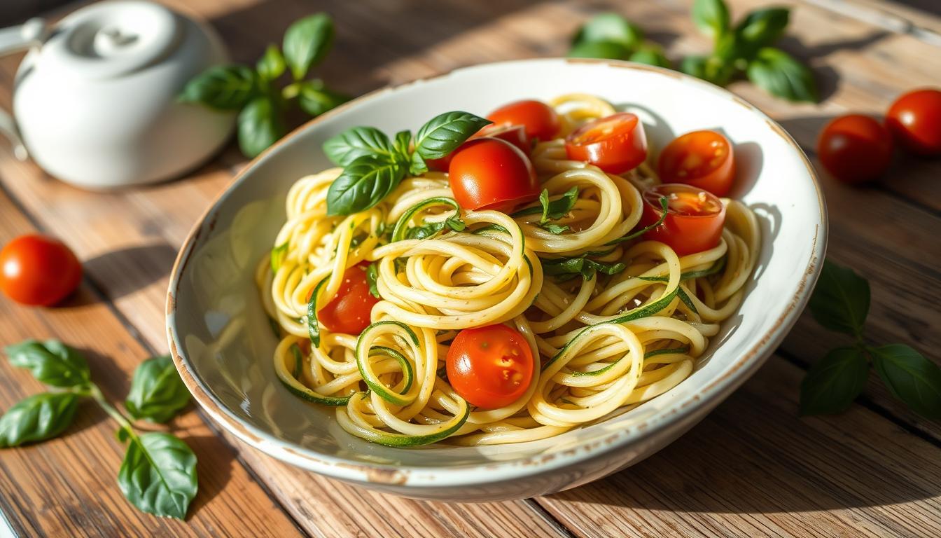 Endo friendly gluten-free pasta zucchini