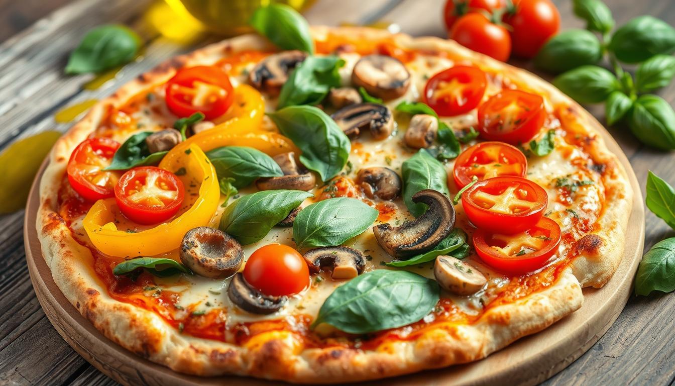 Endo friendly gluten-free pizza vegetables