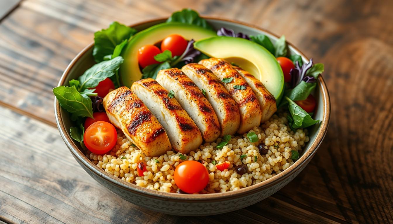 Endo friendly grilled chicken quinoa