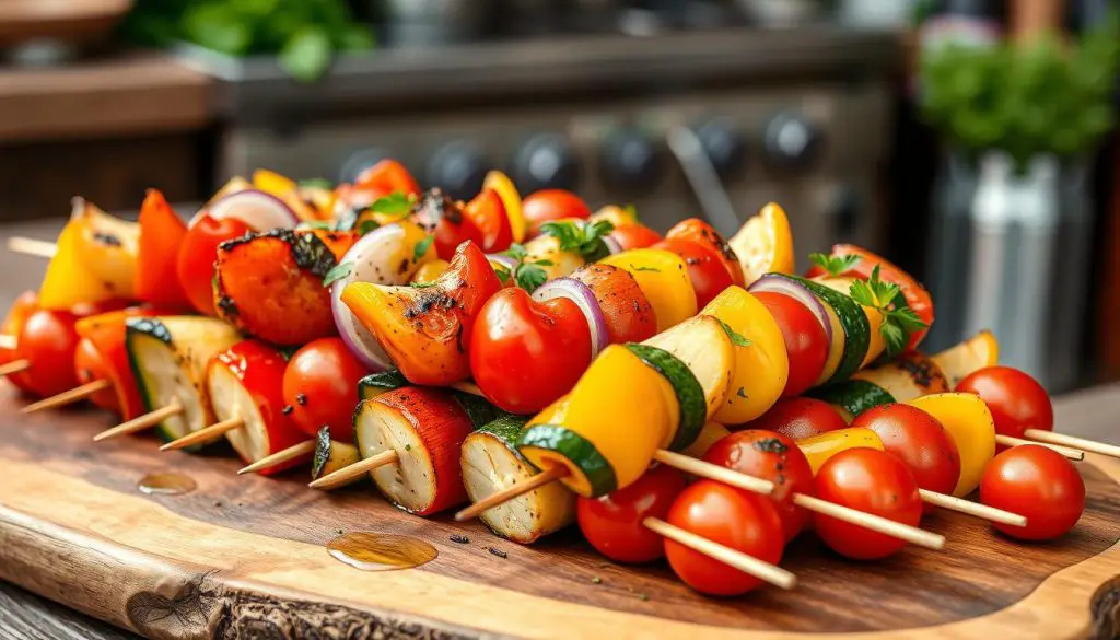 Grilled Vegetable Skewers