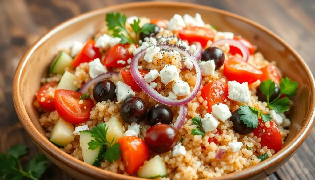 Mediterranean Quinoa Salad