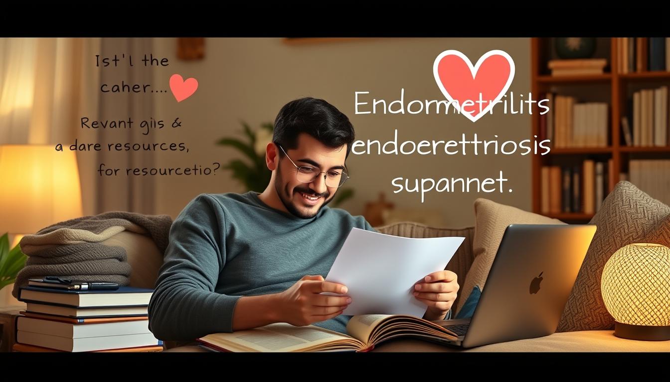 Resources for men supporting endometriosis sufferers