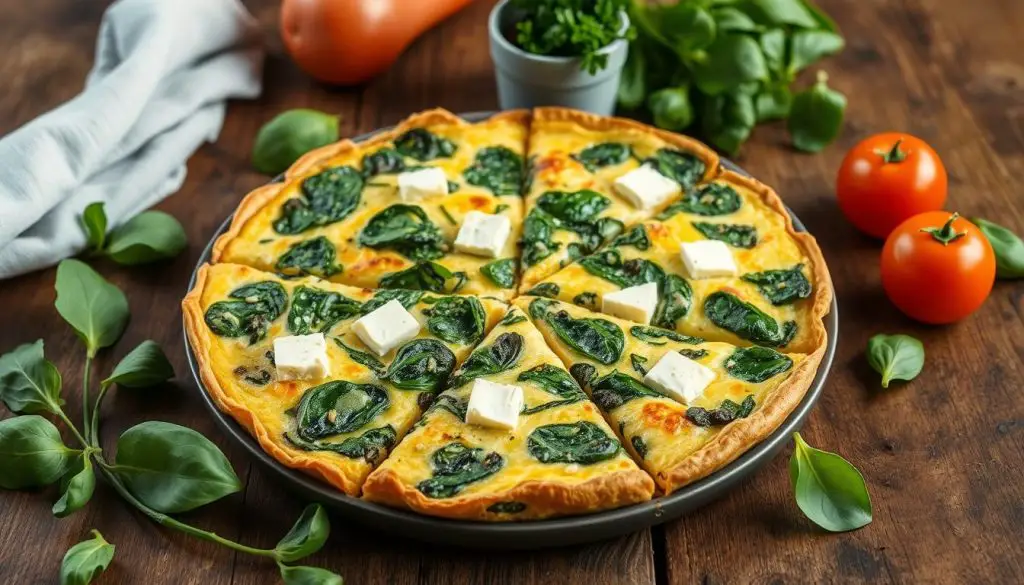 Spinach and Feta Frittata