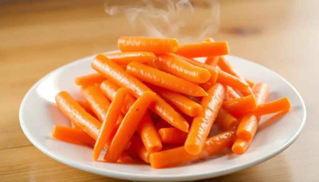 Steamed Carrots