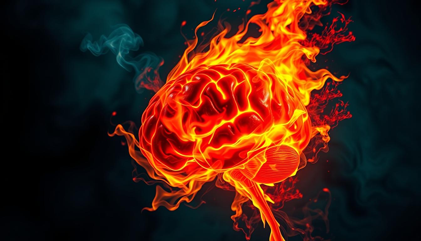 Stress Brain on Fire