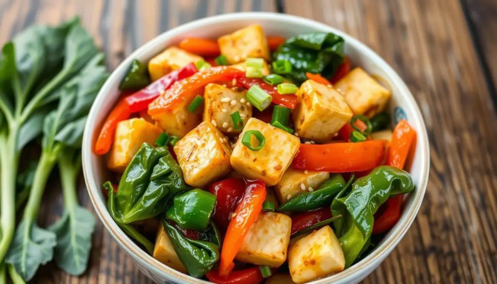 Tofu stir-fry