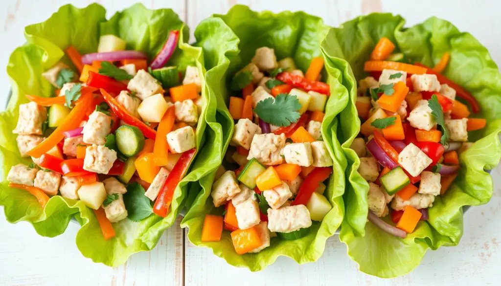 Vibrant Turkey Lettuce Wraps