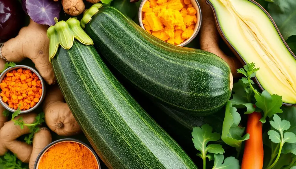 Zucchini anti-inflammatory properties