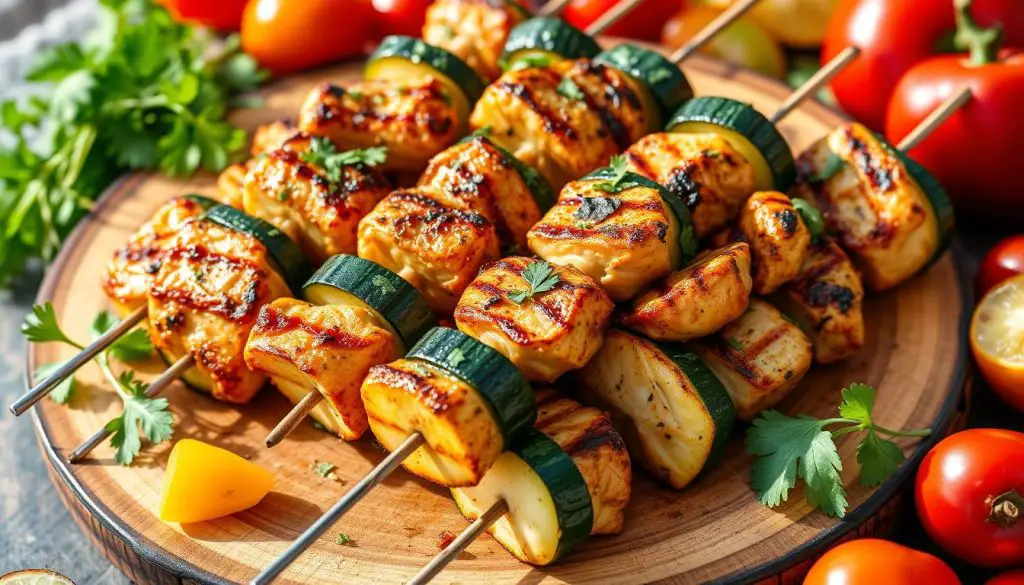 endo friendly chicken kebabs zucchini