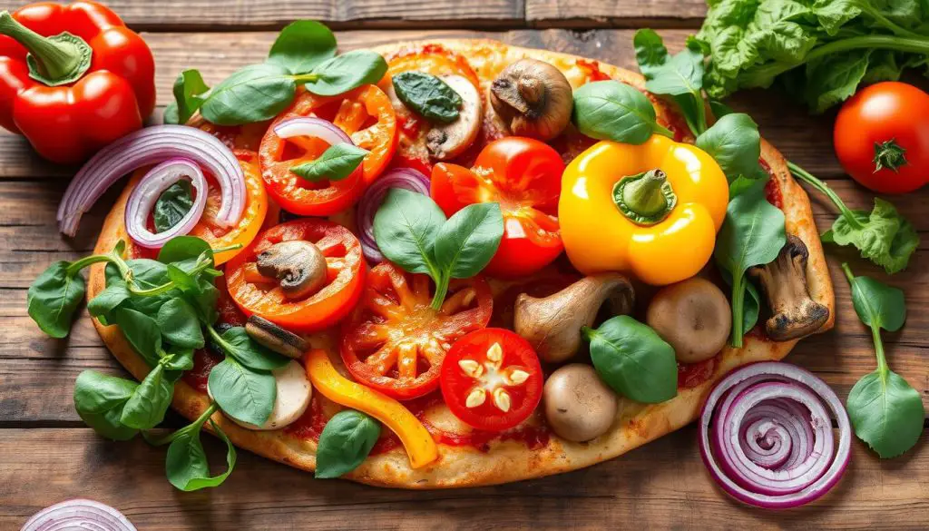 endo friendly pizza vegetables