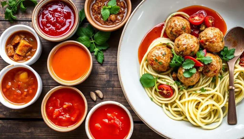 healthy sauces for turkey meatballs