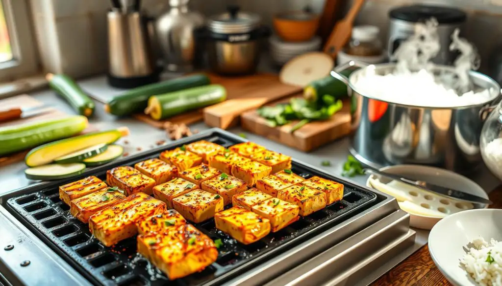 how to cook grilled tofu