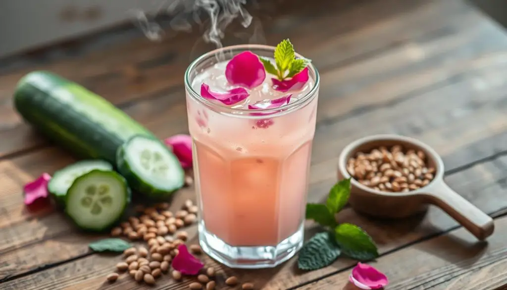 rose water smoothie