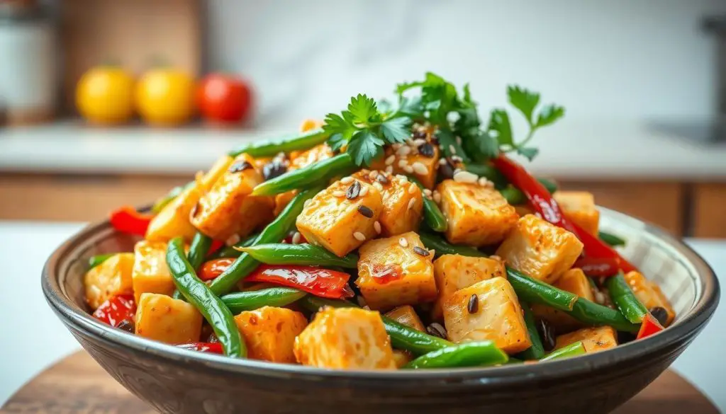 tofu stir-fry green beans