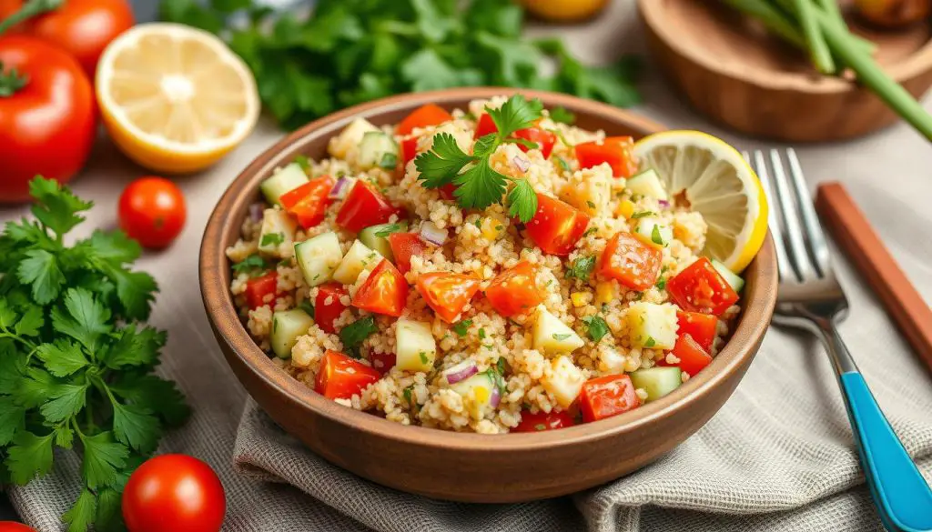 vegan quinoa salad