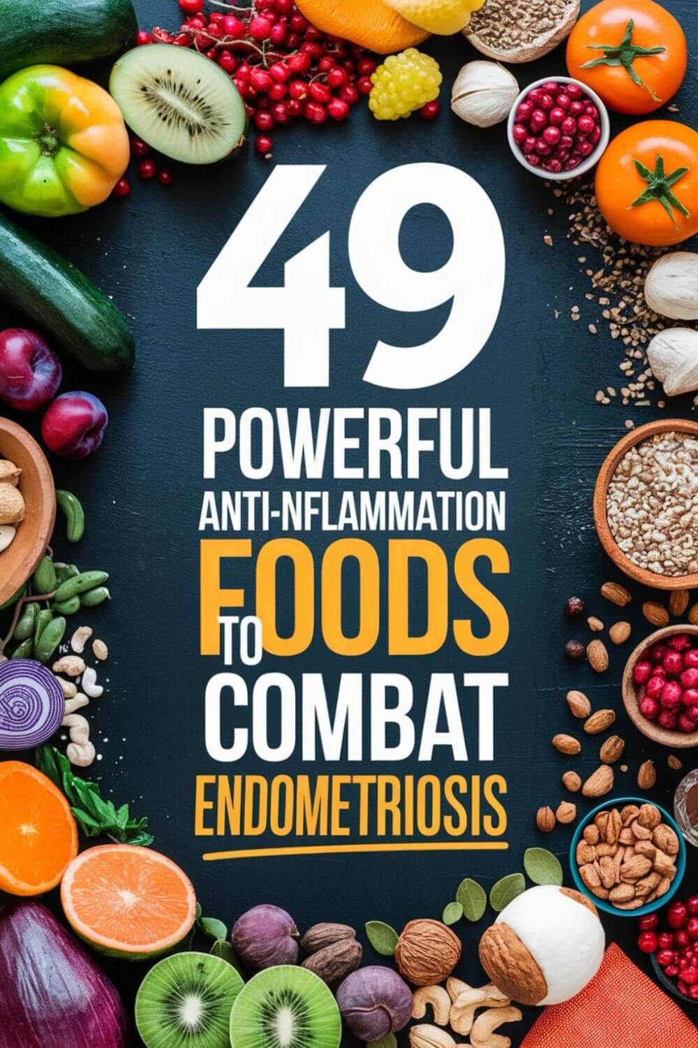 49 Powerful Anti-Inflammation Foods to Combat Endometriosis