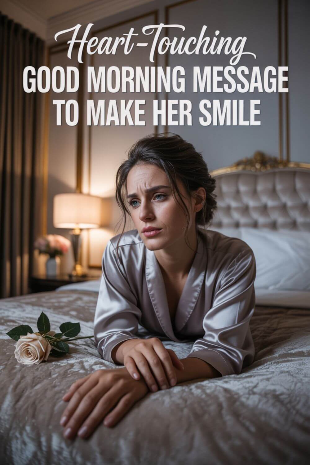 Heart-Touching Good Morning Message to Make Her Smile 1