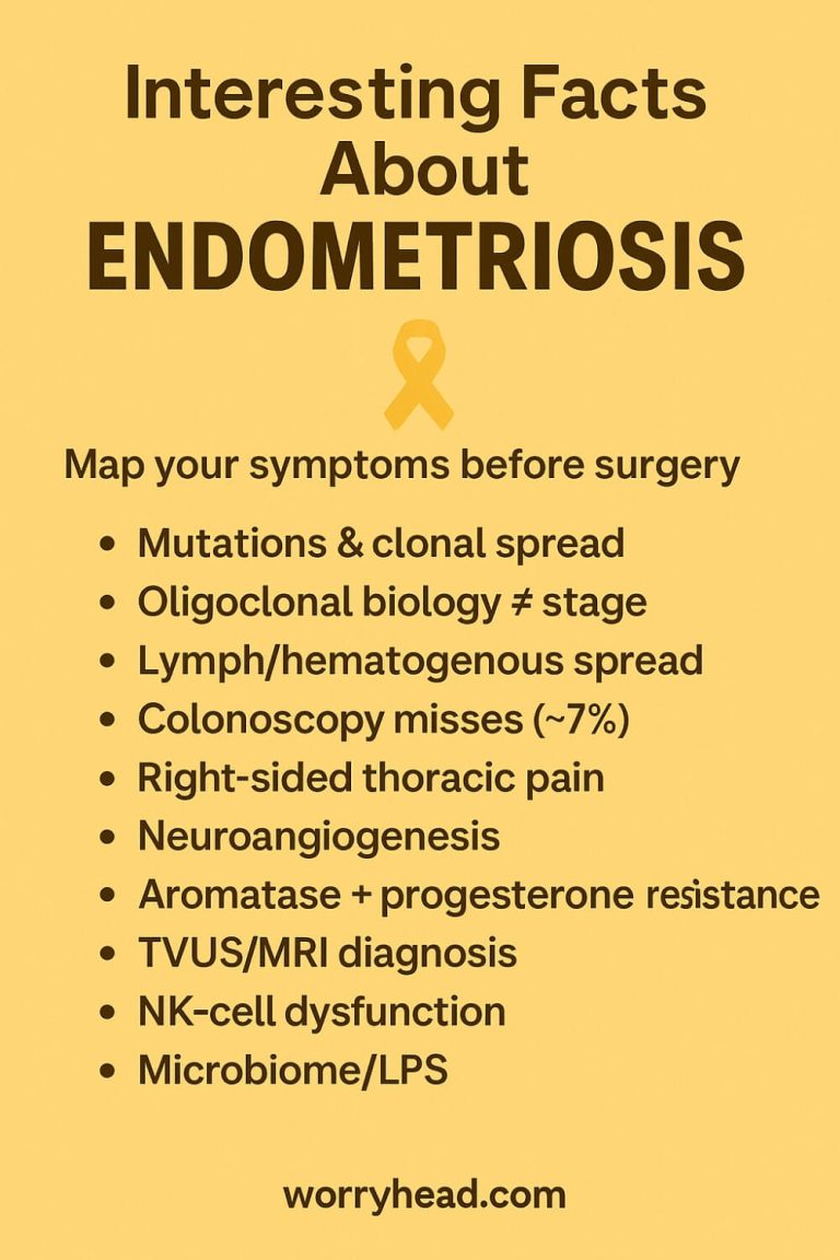 10 Interesting Facts About Endometriosis Rare Facts 
