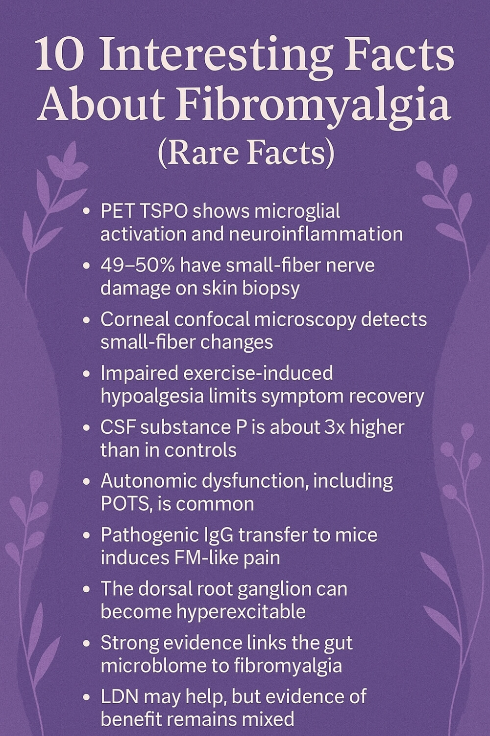 10 Interesting Facts About Fibromyalgia 2