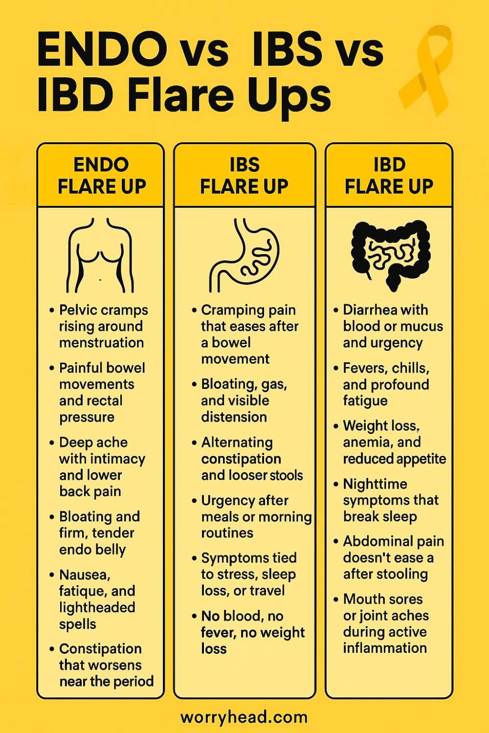 Endo IBS IBD Flare Ups 2