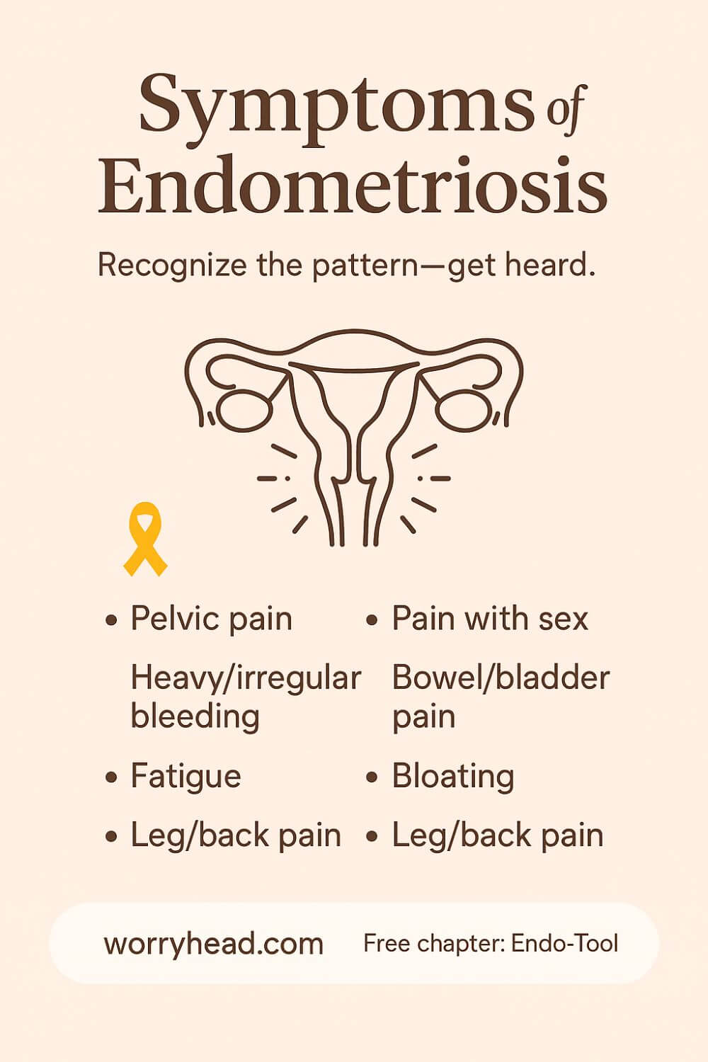 Symptoms of Endometriosis 1