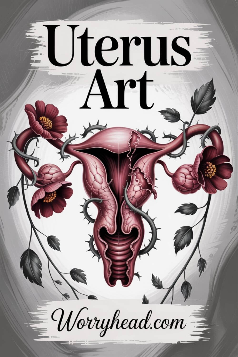 Uterus Art Inspiration for Endo Warrior 1