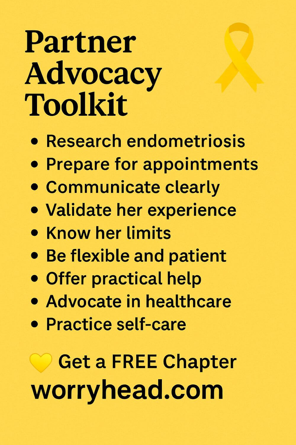 Endometriosis Advocacy and Awareness 5
