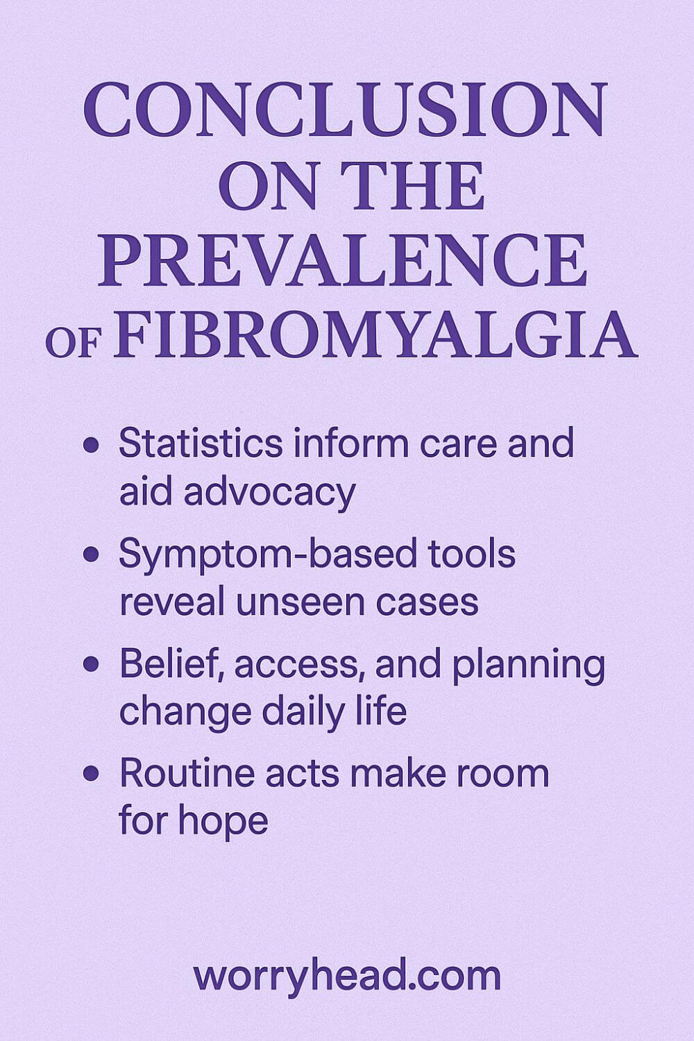 Prevalence of Fibromyalgia 6