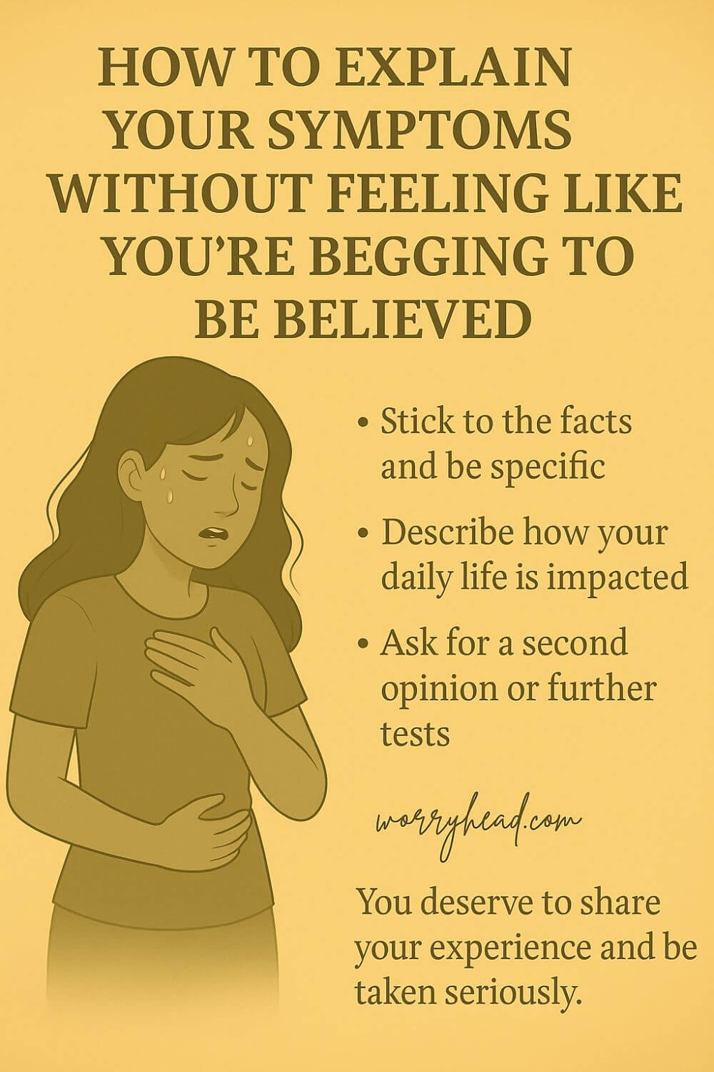 Feeling Like You're Begging to Be Believed 1