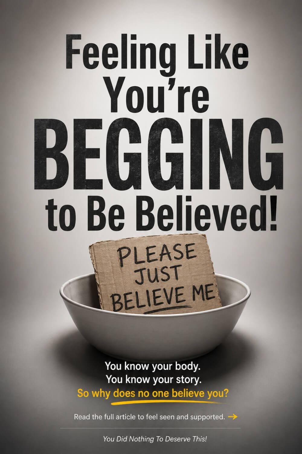 Feeling Like You’re Begging to Be Believed! 5