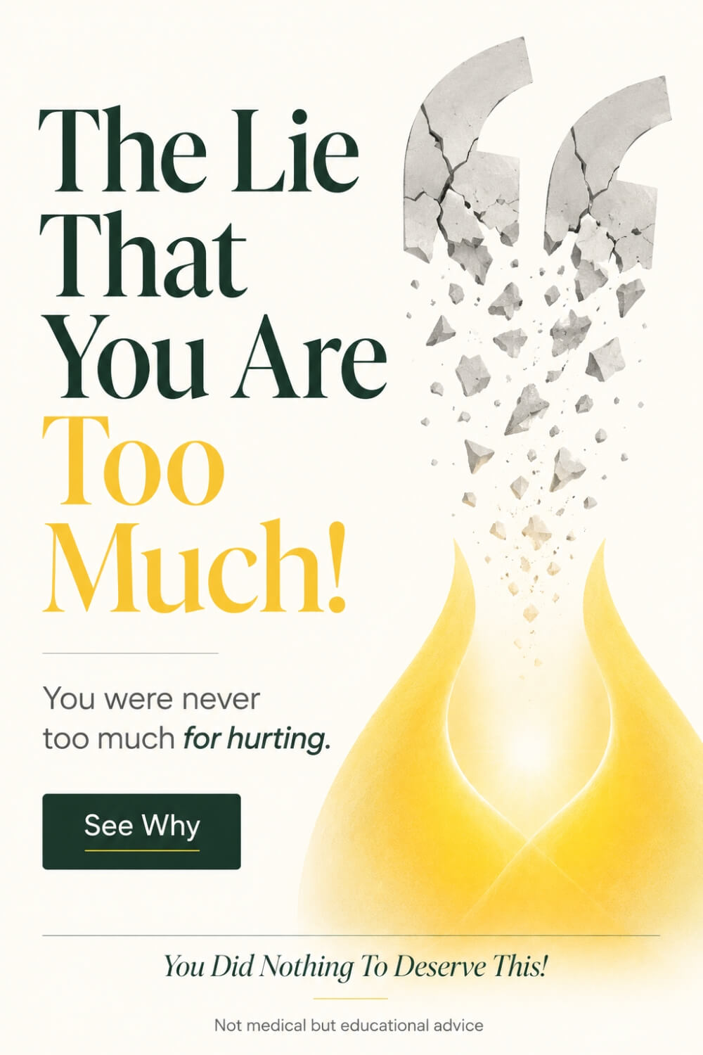 The Lie That You Are Too Much 08