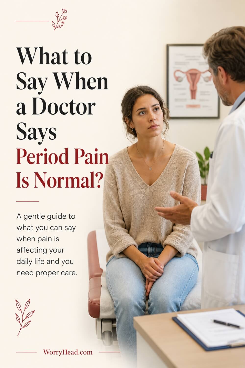 What to Say When a Doctor Says Period Pain Is Normal 4