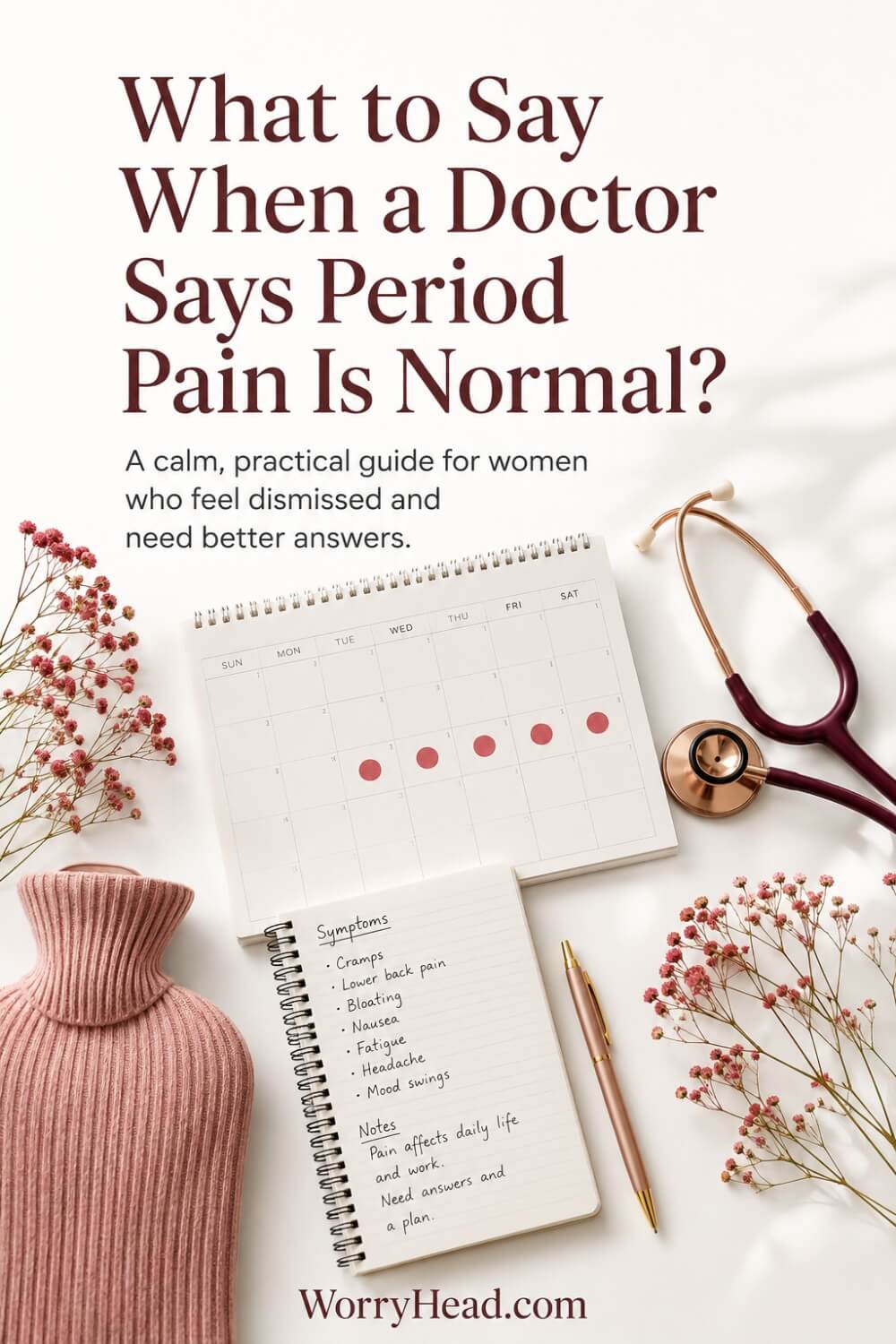 What to Say When a Doctor Says Period Pain Is Normal 6