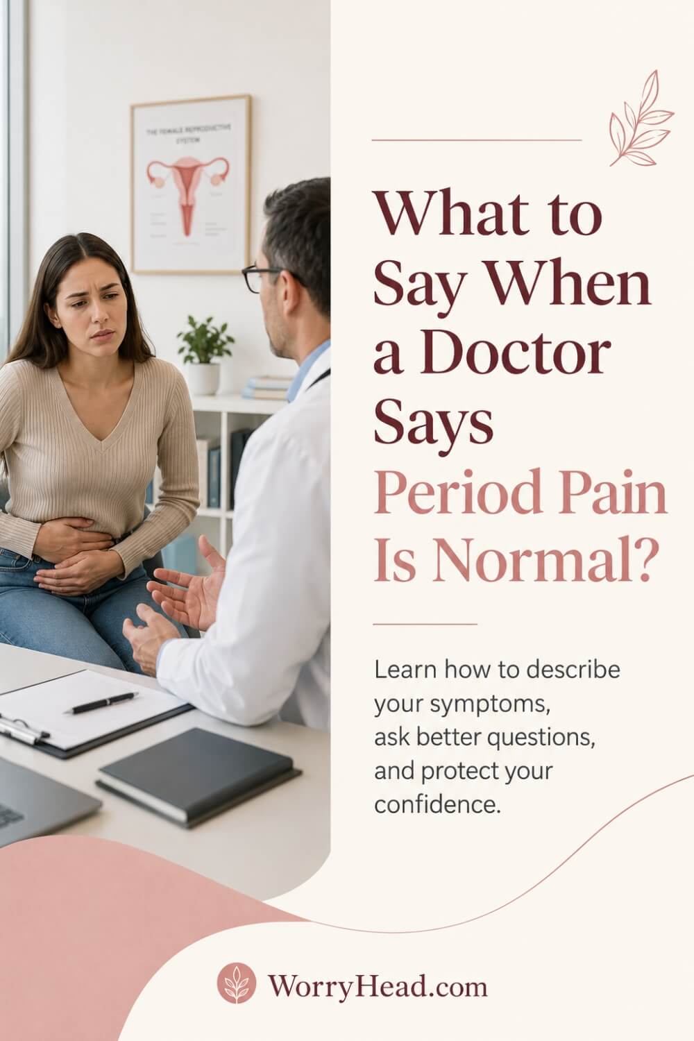 What to Say When a Doctor Says Period Pain Is Normal 7