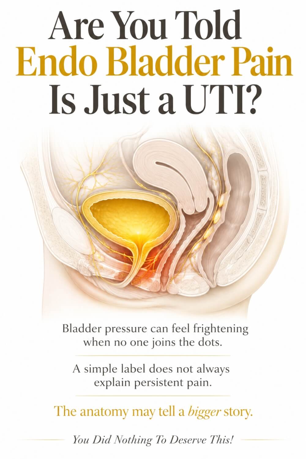 Are You Told Endo Bladder Pain Is Just a UTI 2