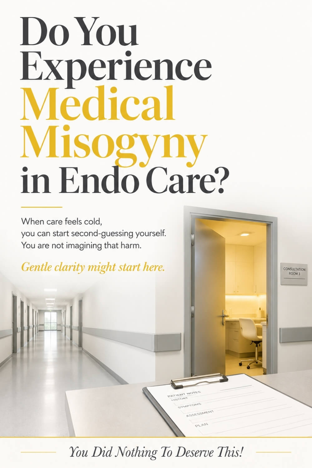 Do You Experience Medical Misogyny in Endo Care 6
