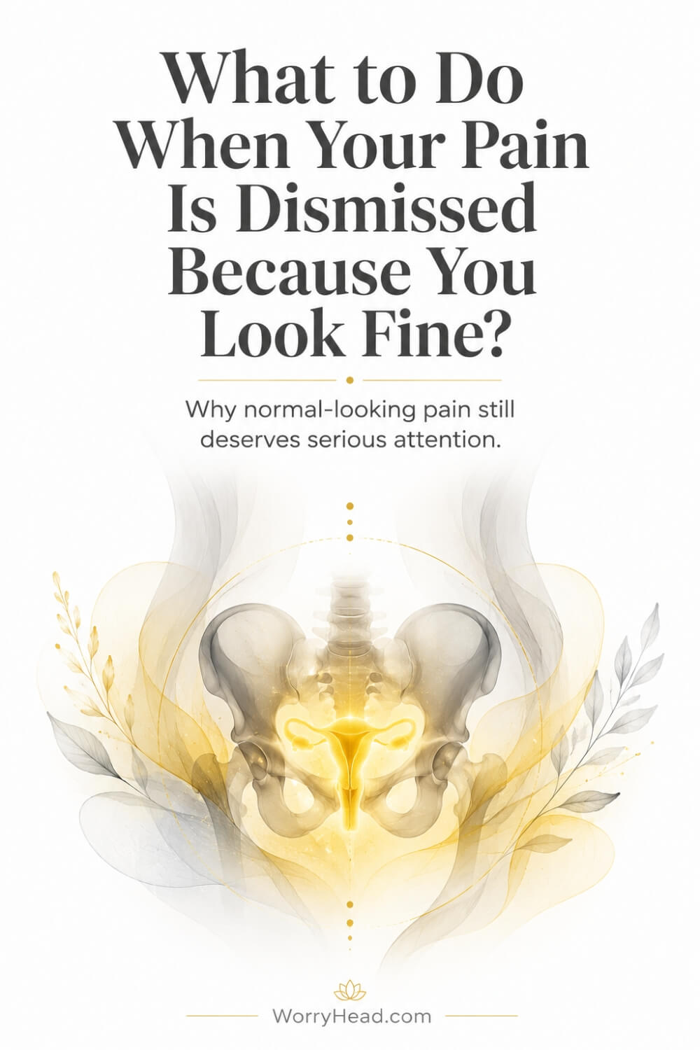 What to Do When Your Pain Is Dismissed Because You Look Fine 4