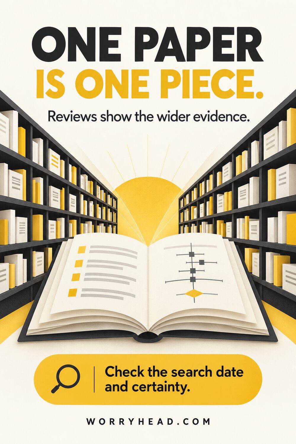 Library and systematic review for how to read endometriosis research.