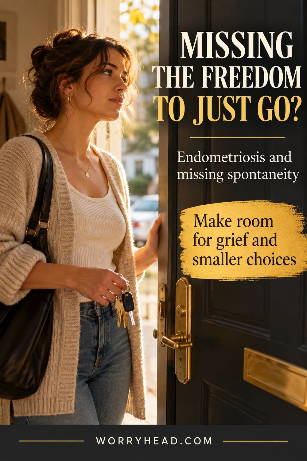 endometriosis and missing spontaneity — make room for grief and smaller choices